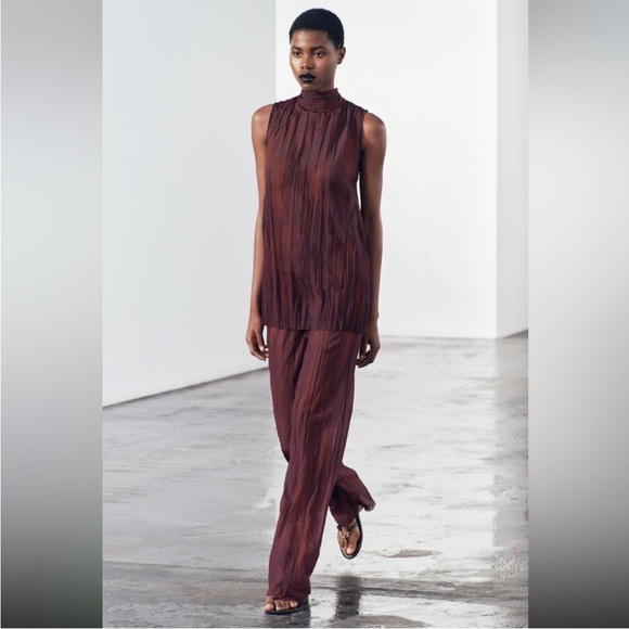 Zara Pants - Zara organza tie dye stretch pants